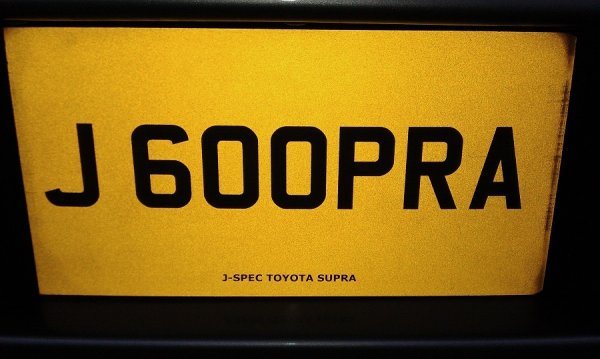 SOOPRA reg plate.....