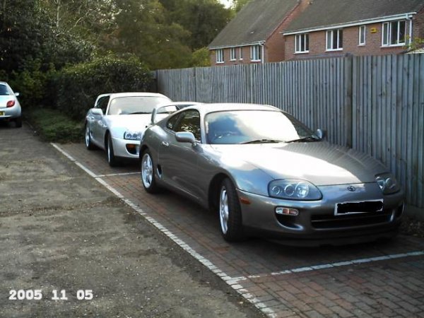 Just bought my Gunmetal Supra with my Silver one in the background