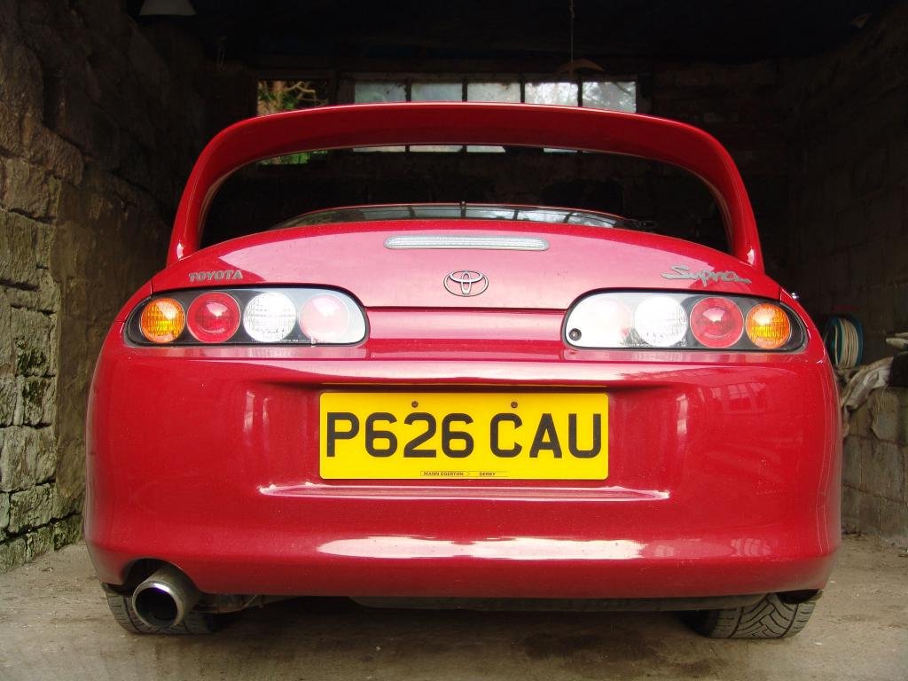 1996 TT UK red supra before any mods Twin Turbo Auto