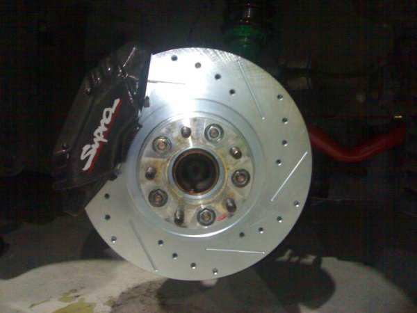 2007 brake disk and caliper change