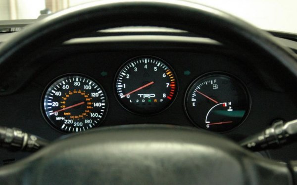 Custom Dials with White LED Backlight