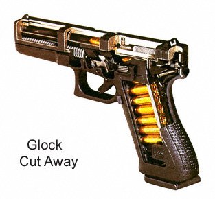 Guns :) Especially the Glock 17
