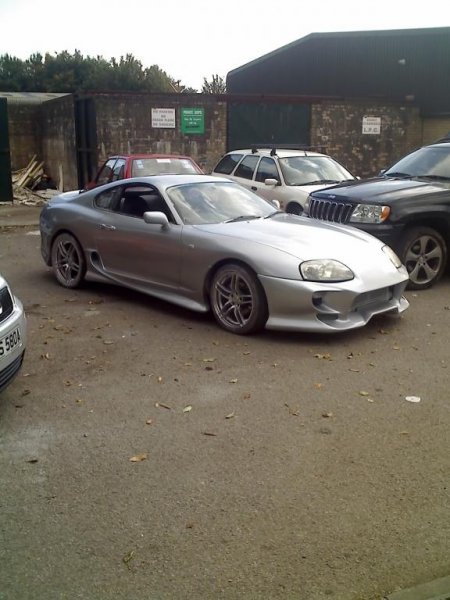 second silver paint job