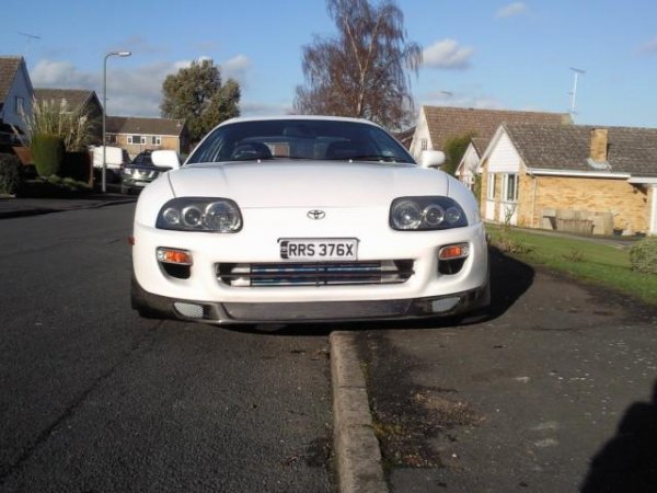 Facelift bumper and top secret carbon lip fitted.