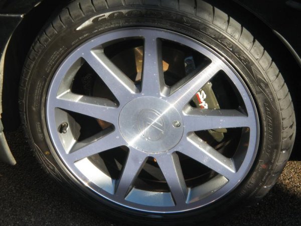 Front, All new Disc's & pads, callipers, wheels & tyres,
The marks you see on the wheel are just water marks