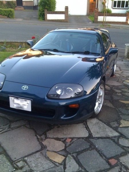 Clear lens, washed, clayed, polished and waxed