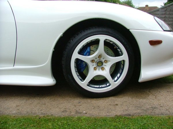 wheels fitted