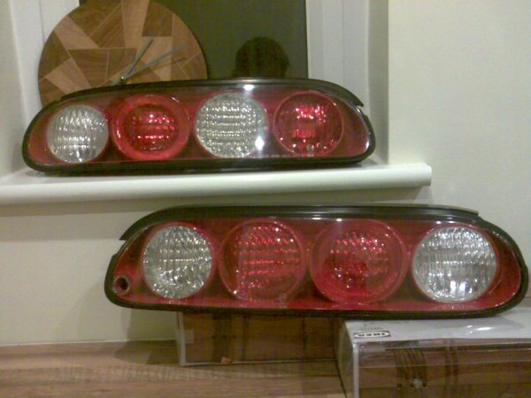 Trial - Colour coded rear lights