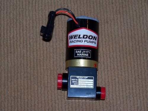 Weldon DB2025A Racing fuel pump 
1600BHP Capable. -12in/-10 out