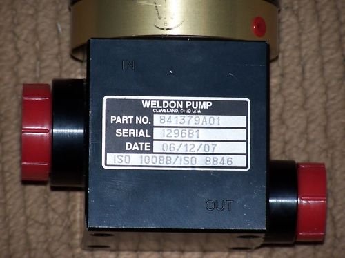 Weldon DB2025A Racing fuel pump 
1600BHP Capable. -12 in/ -10 out