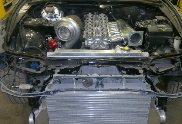 The mighty T6 turbo and SP GEN2 manifold fitted