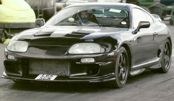 New Do-Luck front bumper and Carbon fibre bonnet sprayed black