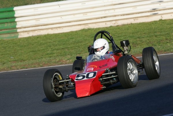 Testing - the hairpin at Mallory Park.