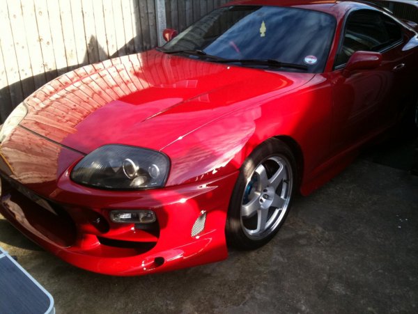 Clean, and pre respray, waiting for the correct healights being put in! :D