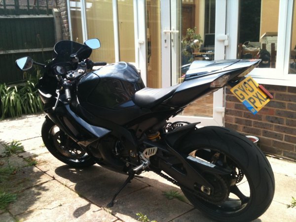 My Gixxer 1000 K7, quick bike! Has been on TV too!!! lol