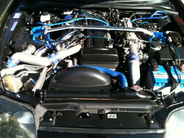 Engine bay so far