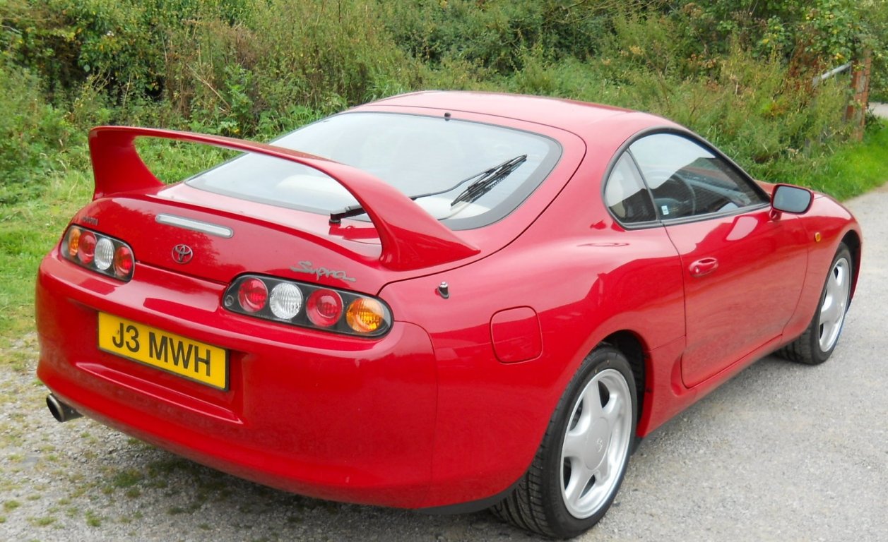 25.11.1994   toyota supra  6 speed manual twin turbo