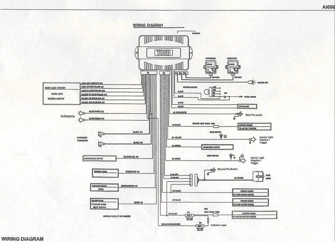 toad ai606 wiring diagram - Wiring Diagram