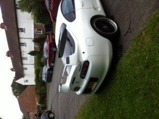 New TRD spoiler sprayed and fitted