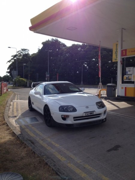 Supra On Way Home From Oulton Park