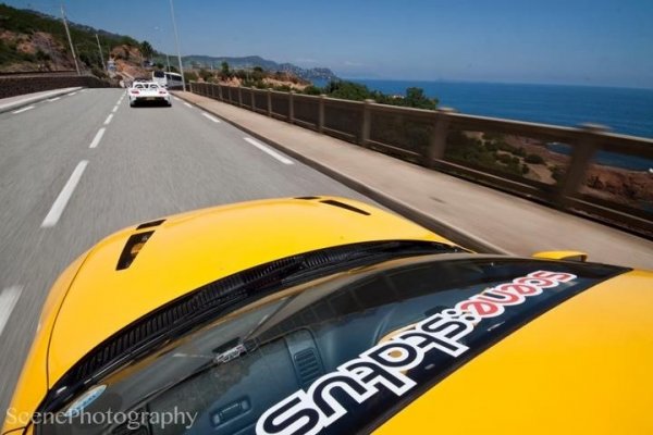 Cruising across the South coast of France