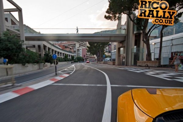 On the Monaco GP circuit