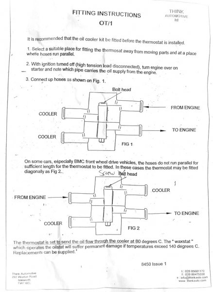 Mocal Instructions