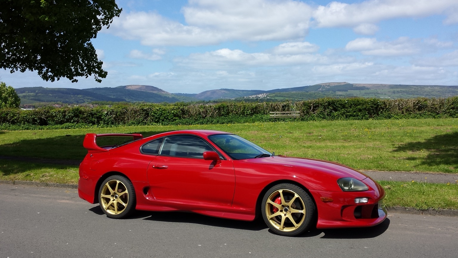 Red Supra gold wheels? Supra Chat - The mkiv Supra Owners Club